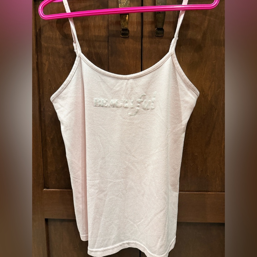 Size Small, soft pink tank top. La vie en rose. Super soft.